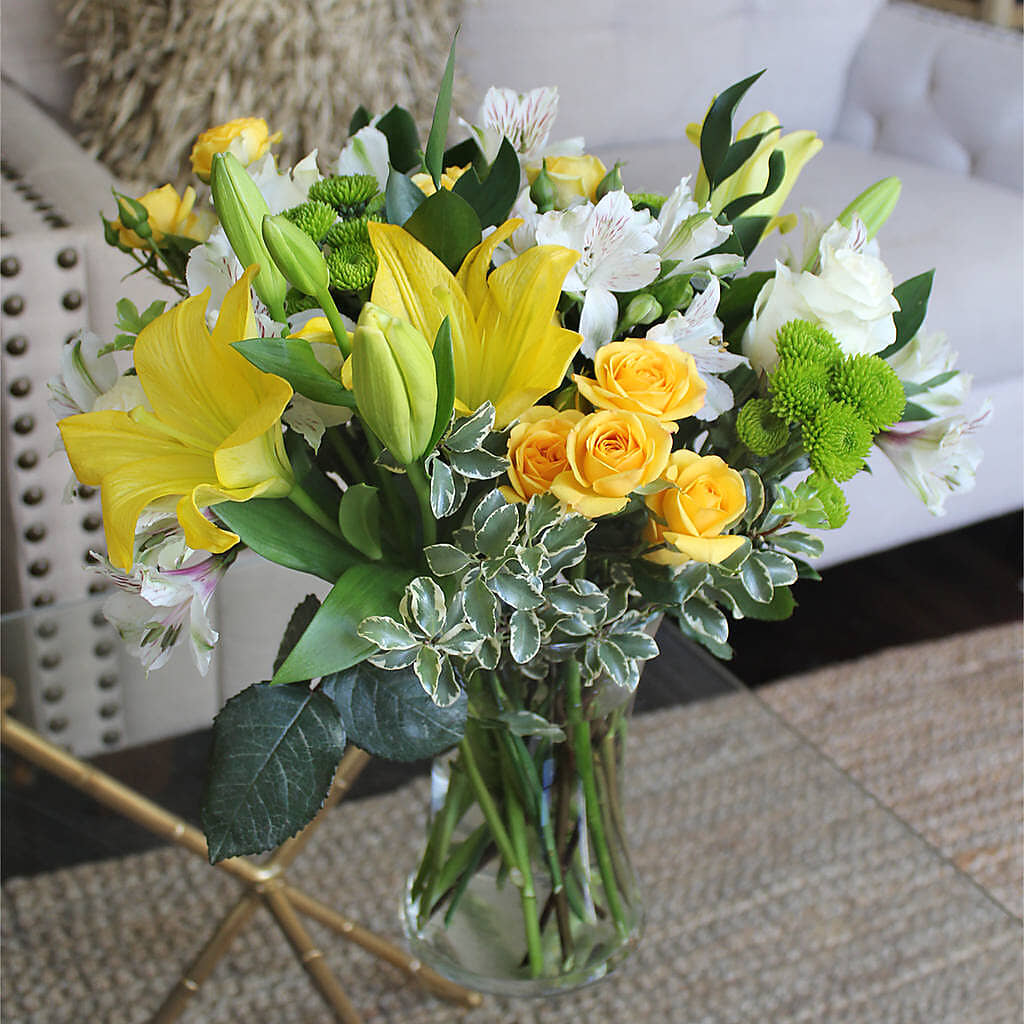 Hope & Serenity Bouquet –  Secret Garden By Leo, Chicago IL