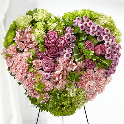 Heartwarming Standing Heart –  Secret Garden By Leo, Chicago IL