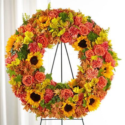 Autumnal Memories Wreath (Standard) –  Secret Garden By Leo, Chicago IL