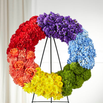 Circle of Love Wreath –  Secret Garden By Leo, Chicago IL