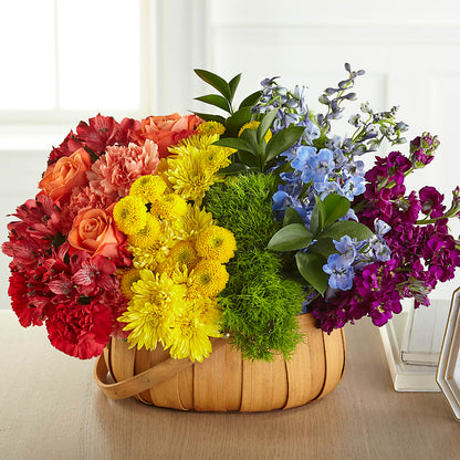 Prideful Basket –  Secret Garden By Leo, Chicago IL
