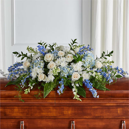 Timeless Essence Casket Spray –  Secret Garden By Leo, Chicago IL