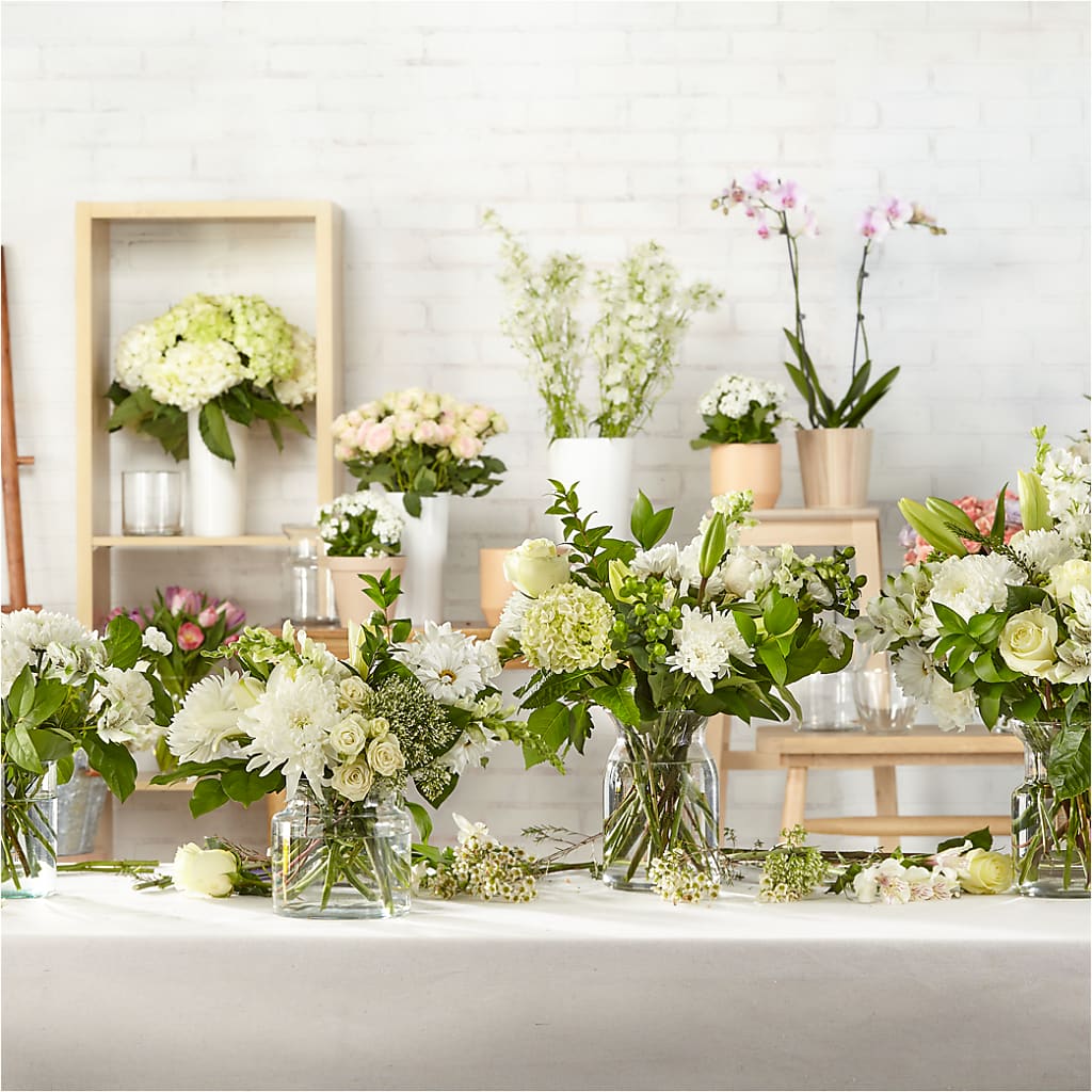 Classic Ivory – A Florist Original –  Secret Garden By Leo, Chicago IL