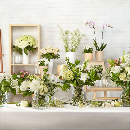 Classic Ivory – A Florist Original –  Secret Garden By Leo, Chicago IL