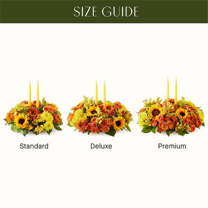 Autumn Harmony Centerpiece –  Secret Garden By Leo, Chicago IL