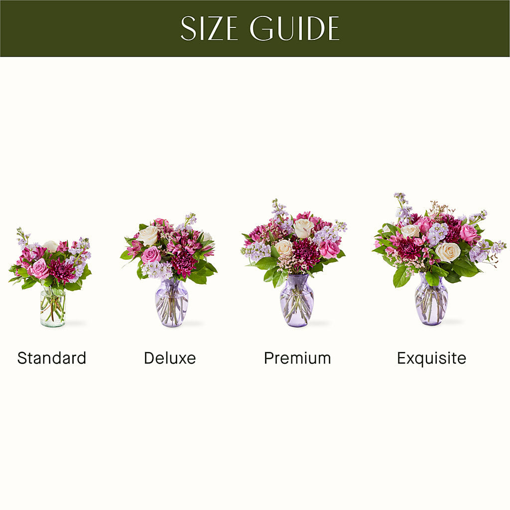 Amethyst Dreams Bouquet –  Secret Garden By Leo, Chicago IL