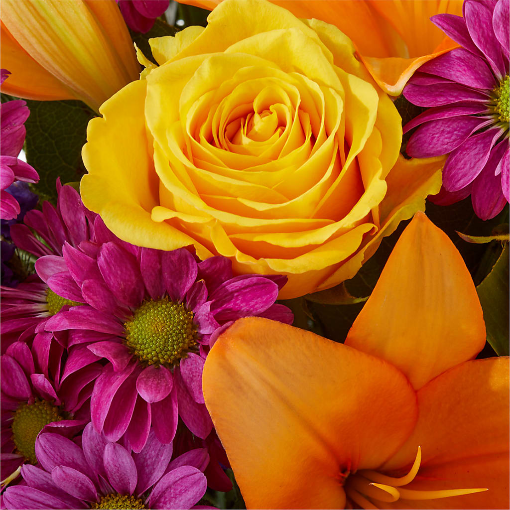 Colorful Visions Bouquet –  Secret Garden By Leo, Chicago IL