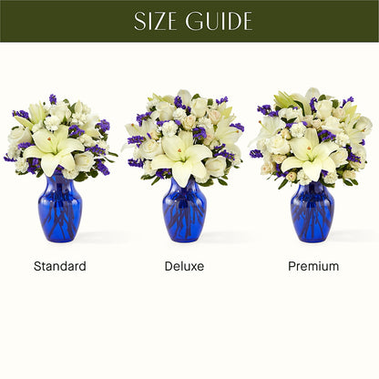 Sapphire Rush Bouquet –  Secret Garden By Leo, Chicago IL