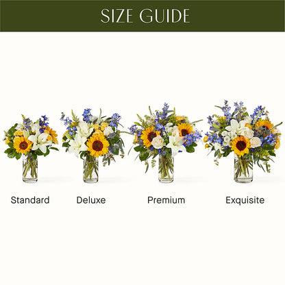 Wonderfully Sunny Bouquet –  Secret Garden By Leo, Chicago IL