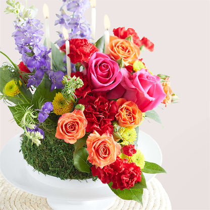 Best Year Yet Floral Cake –  Secret Garden By Leo, Chicago IL