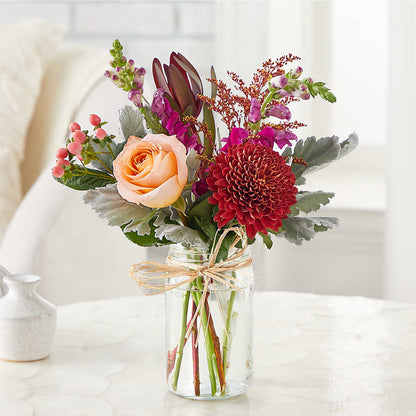 Moody Hues Bouquet –  Secret Garden By Leo, Chicago IL