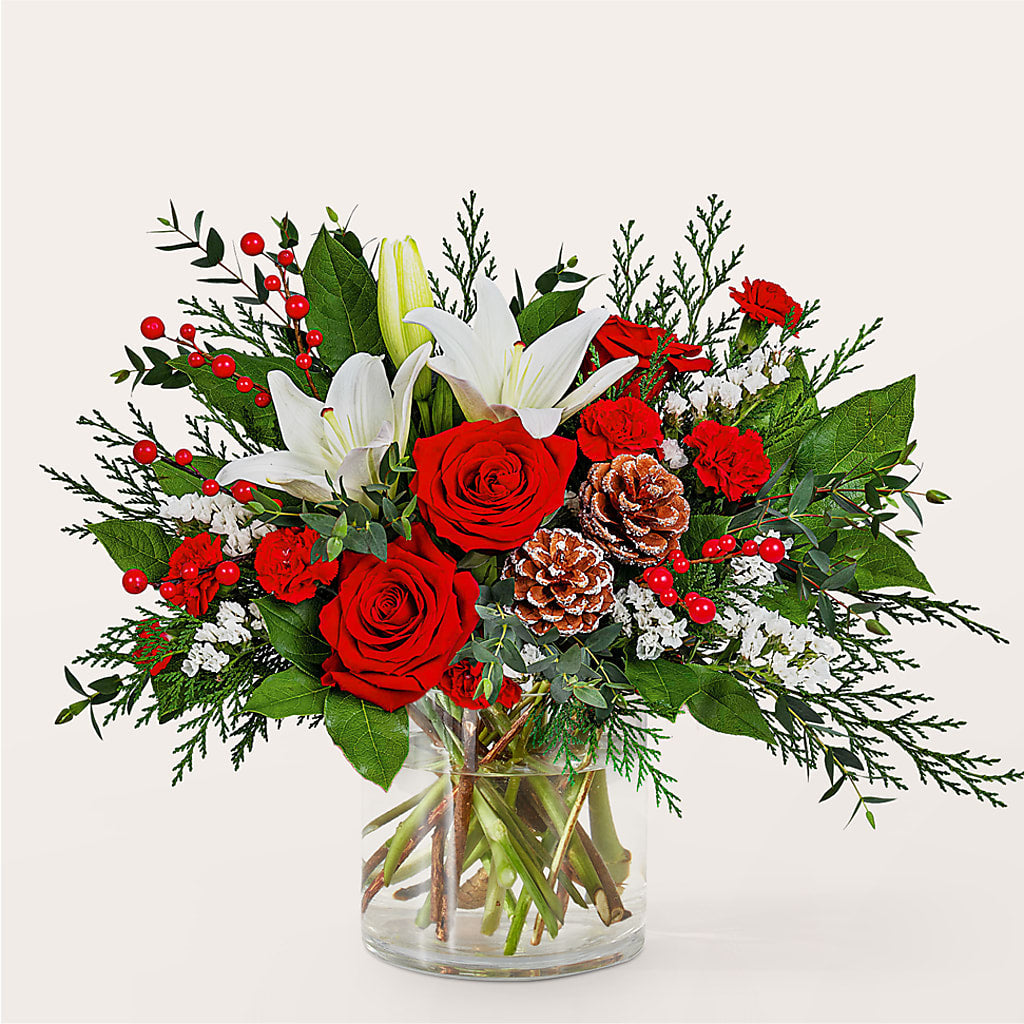 Best in Snow Bouquet –  Secret Garden By Leo, Chicago IL