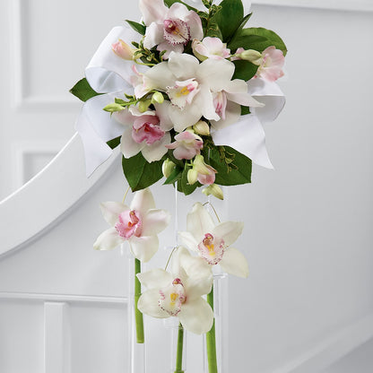 Perfect Entrance Pew Arrangement –  Secret Garden By Leo, Chicago IL