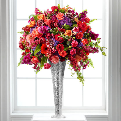Flower Jeweled Arrangement –  Secret Garden By Leo, Chicago IL