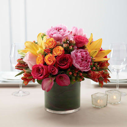Color Mix Arrangement –  Secret Garden By Leo, Chicago IL