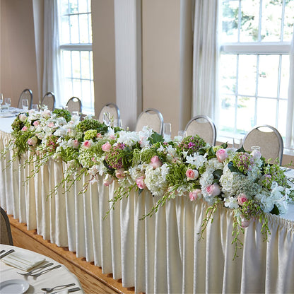 State of Joy Head Table Arrangement –  Secret Garden By Leo, Chicago IL