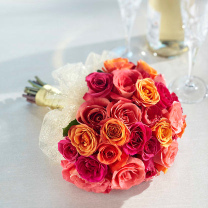 Sweet Roses Bouquet –  Secret Garden By Leo, Chicago IL