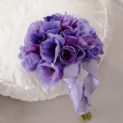 Purple Passion Bouquet –  Secret Garden By Leo, Chicago IL