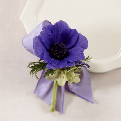 Purple Passion Boutonniere –  Secret Garden By Leo, Chicago IL