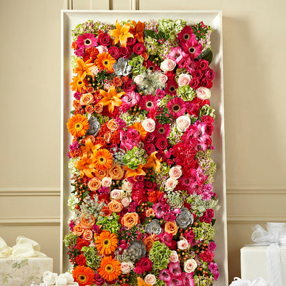 Fresh Picked Floral Wall –  Secret Garden By Leo, Chicago IL
