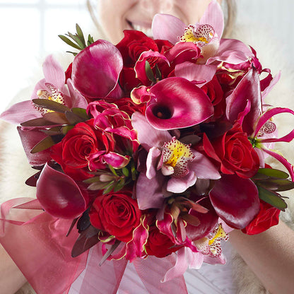 Heart of Hearts Bouquet –  Secret Garden By Leo, Chicago IL